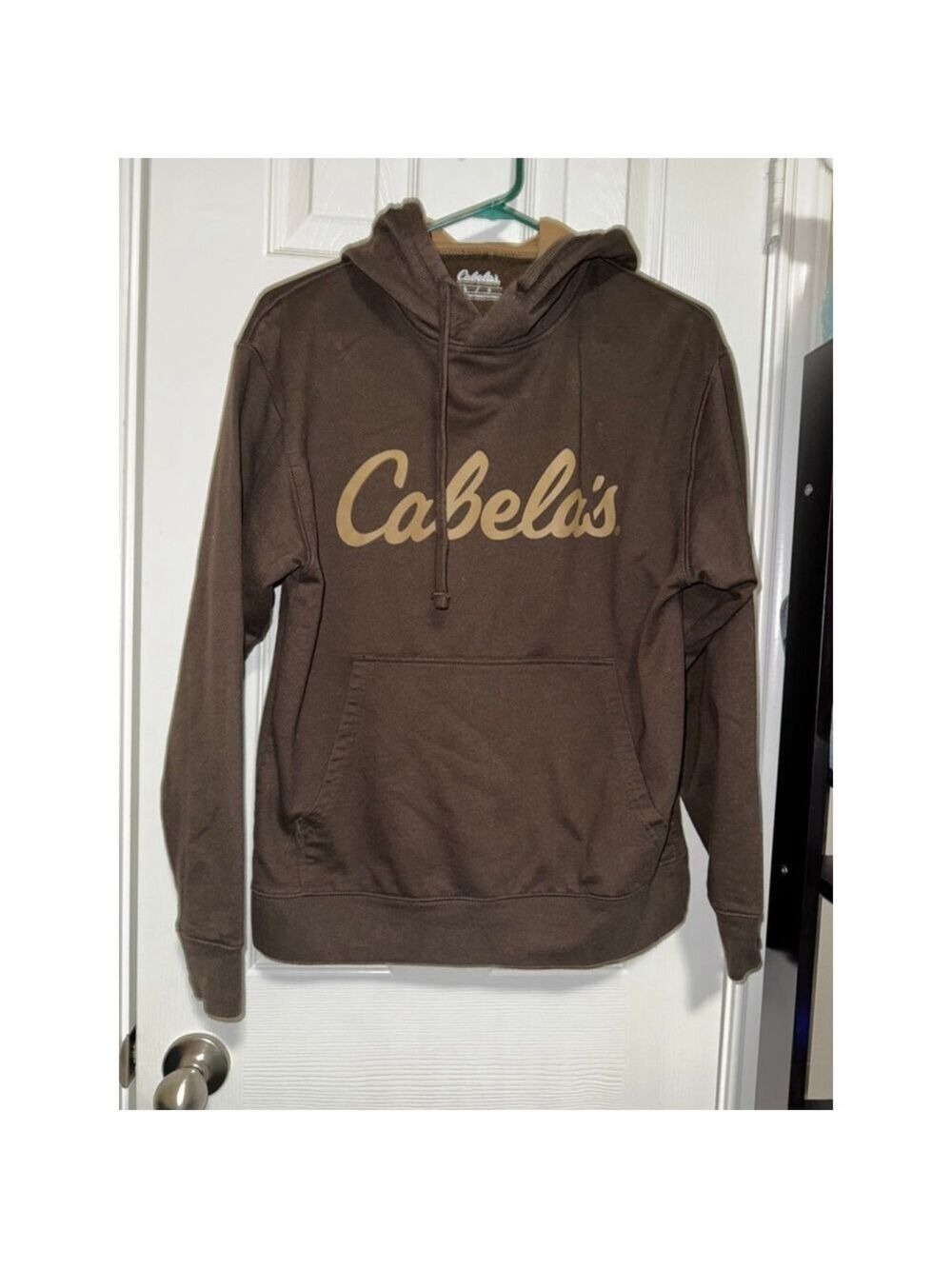 Women's Cabela's Brown Tan Hoodie Size S
